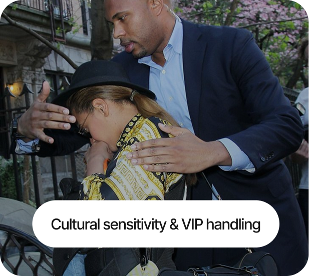 Cultural SenstIvity and Vip Handling services