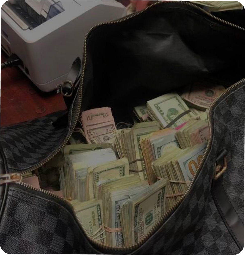 Homeland security Secure your money bag