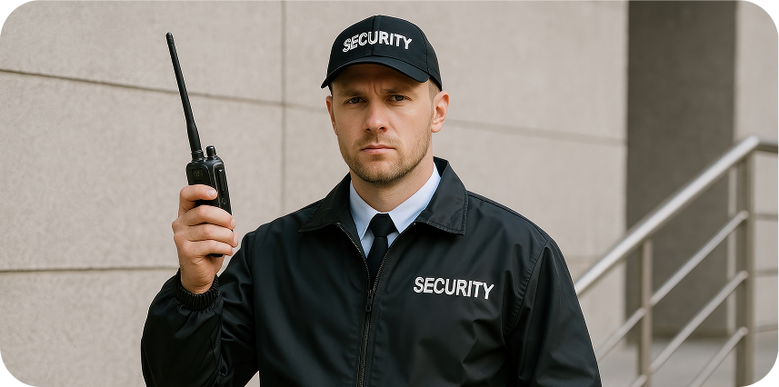 Homeland protect security guard using security controller device